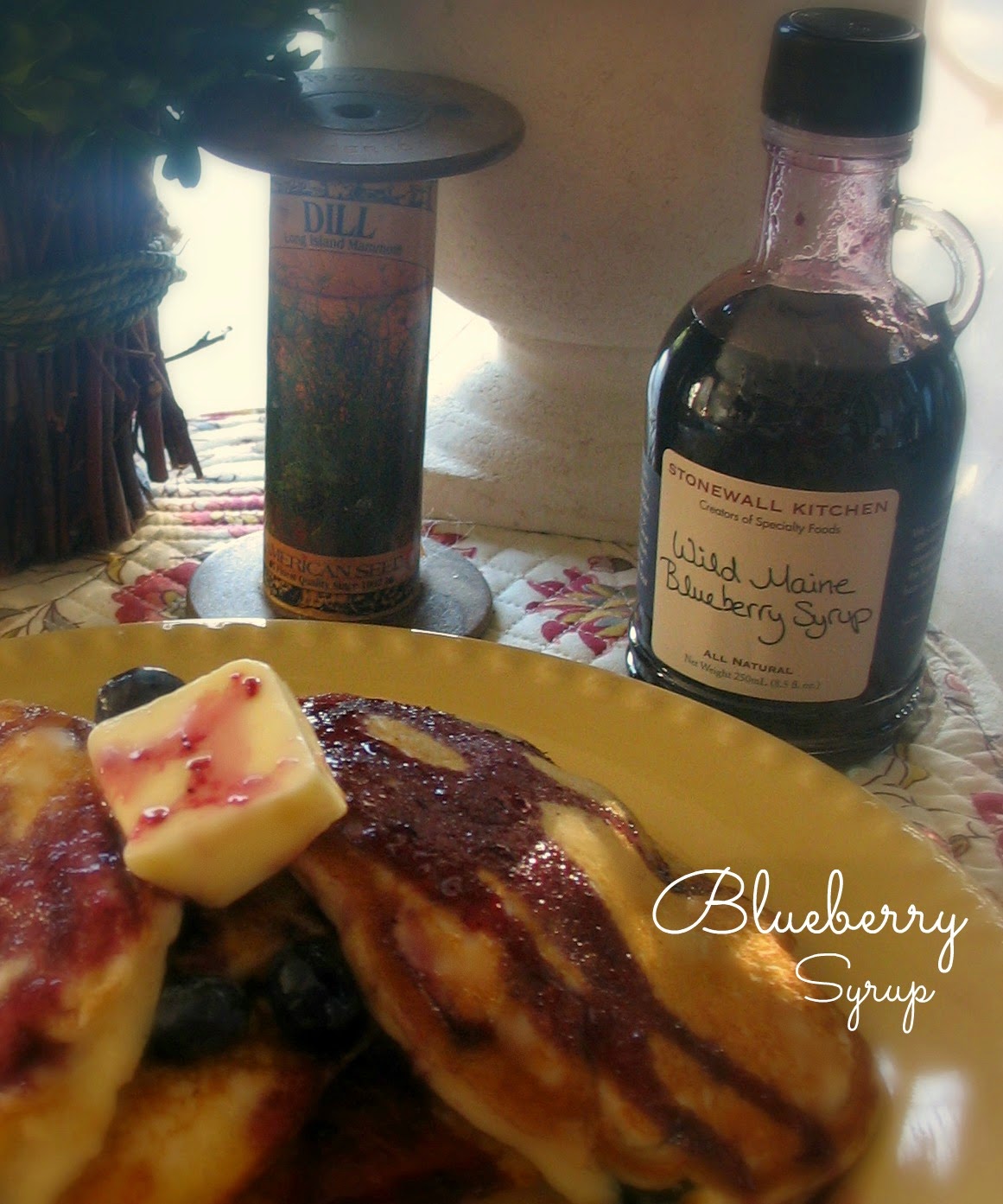 Estelle's BLUEBERRY PANCAKES.....A TASTE OF MAINE