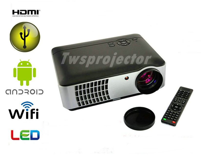 LED ANDROID PROJECTOR DS806 WIFI (ALL IN 1 ) 6,990 B