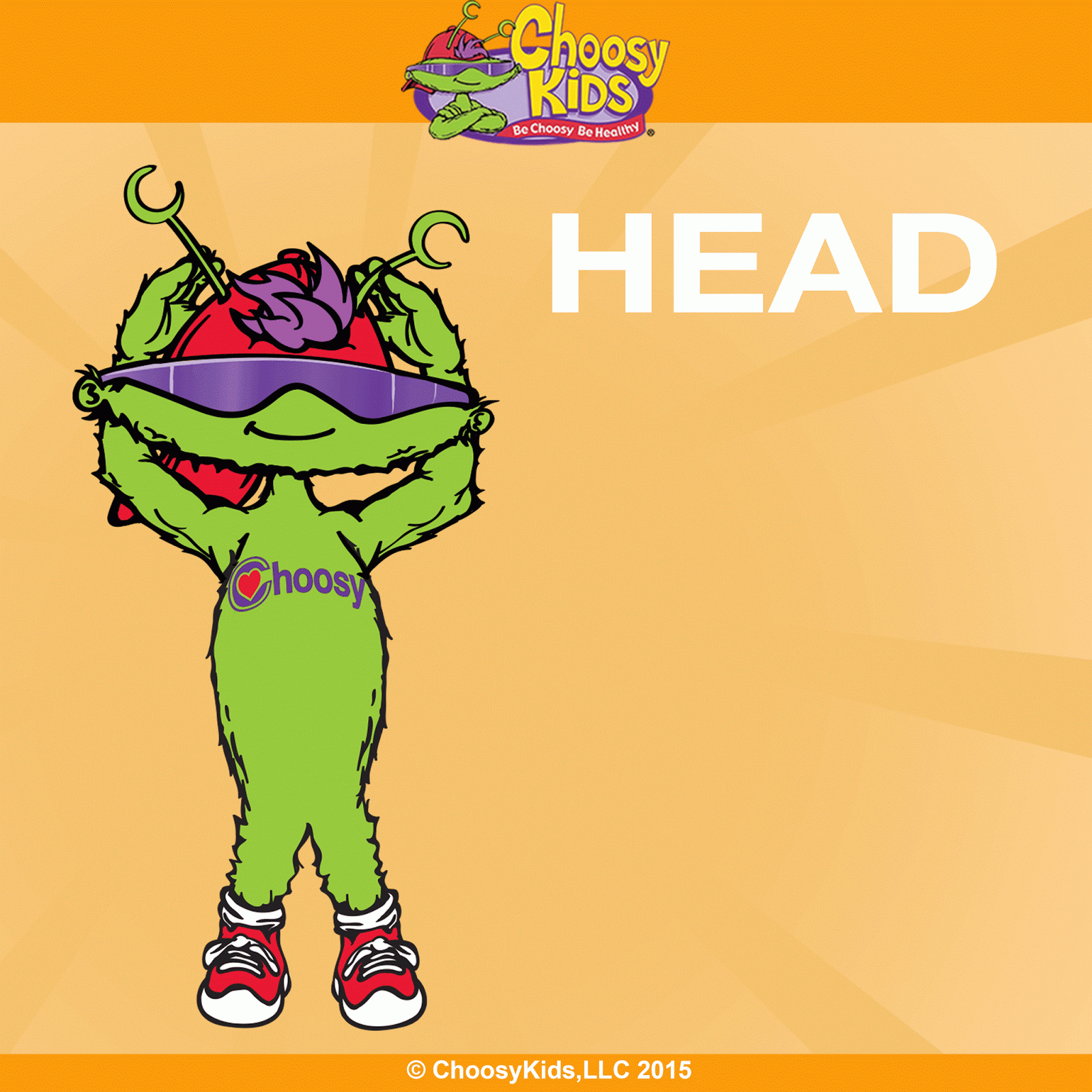 Choosy Kids Head, Shoulder, Knees and Toes