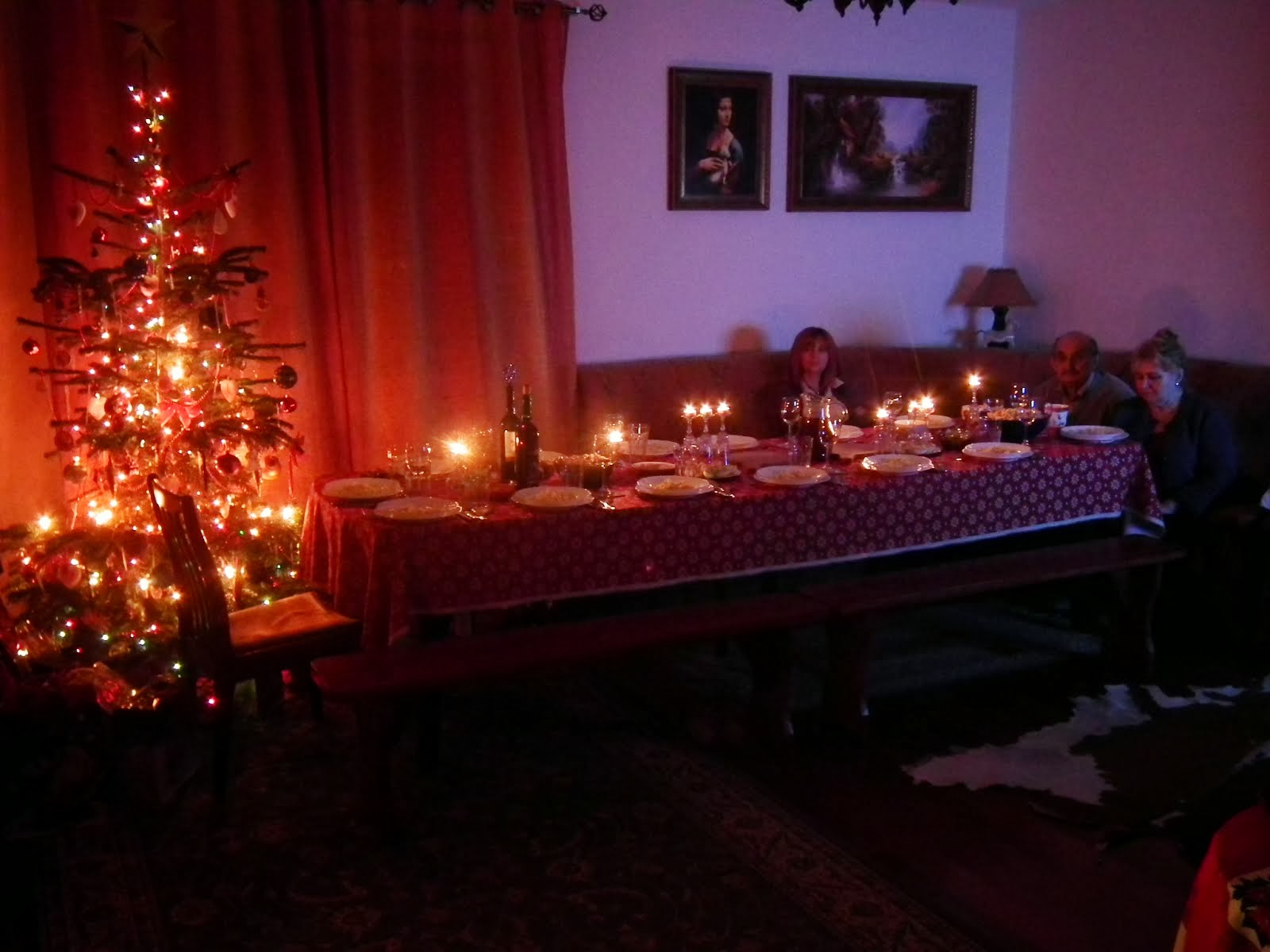 świąteczna kolacja