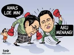 Adu Hidung Sebelum Adu Jotos Adu Hidung Sebelum Adu Jotos
