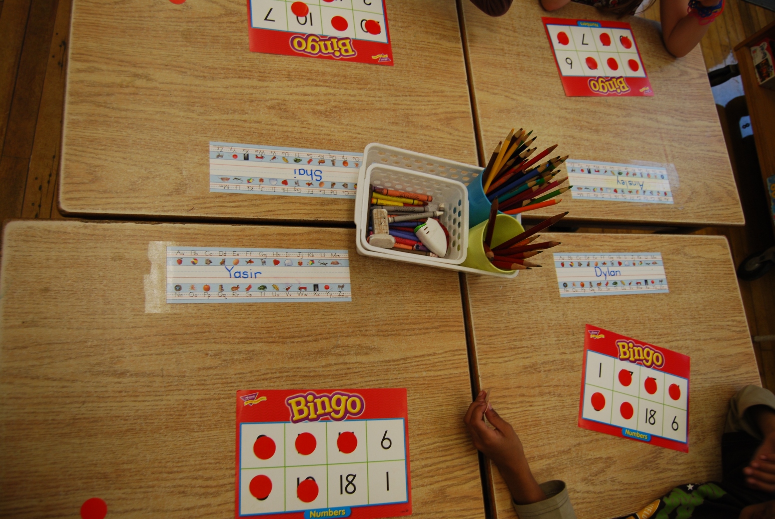Bingo night ms. brown's classroom: September 2011