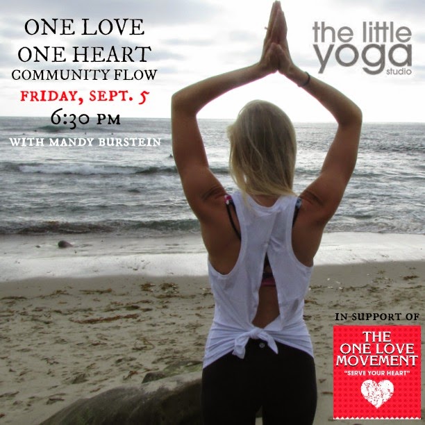 Zen Girl ONE LOVE, ONE HEART karma yoga community flow this Friday!