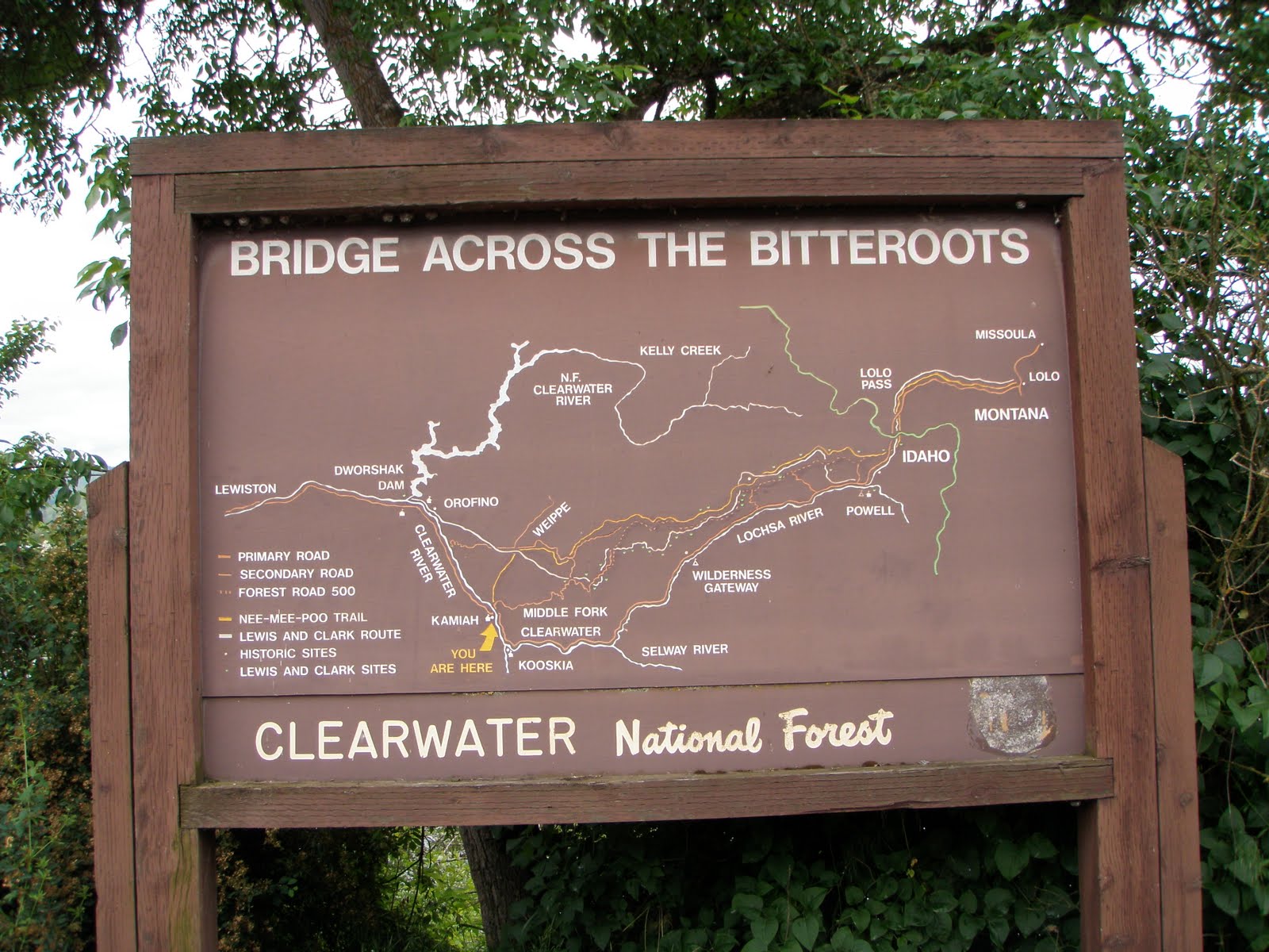 Lone Rider Pedals Lewiston, ID to Winchester, ID 40 miles