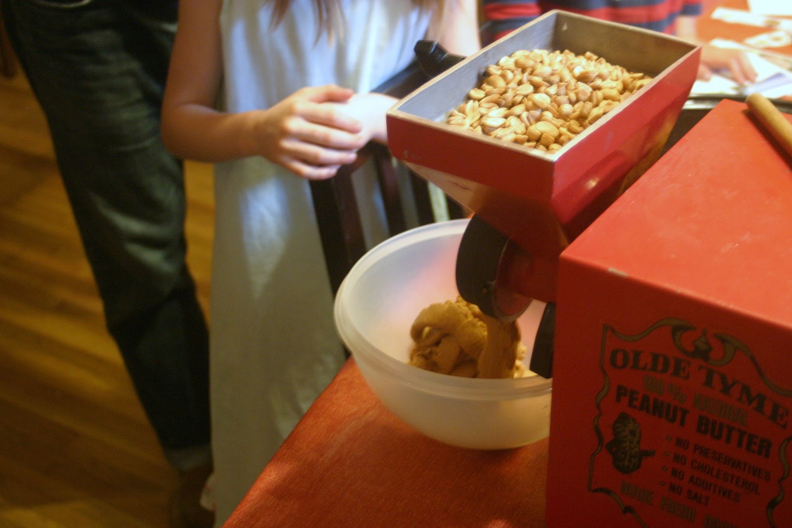 Thrift at Home The Big Bright Red Peanut Butter Machine