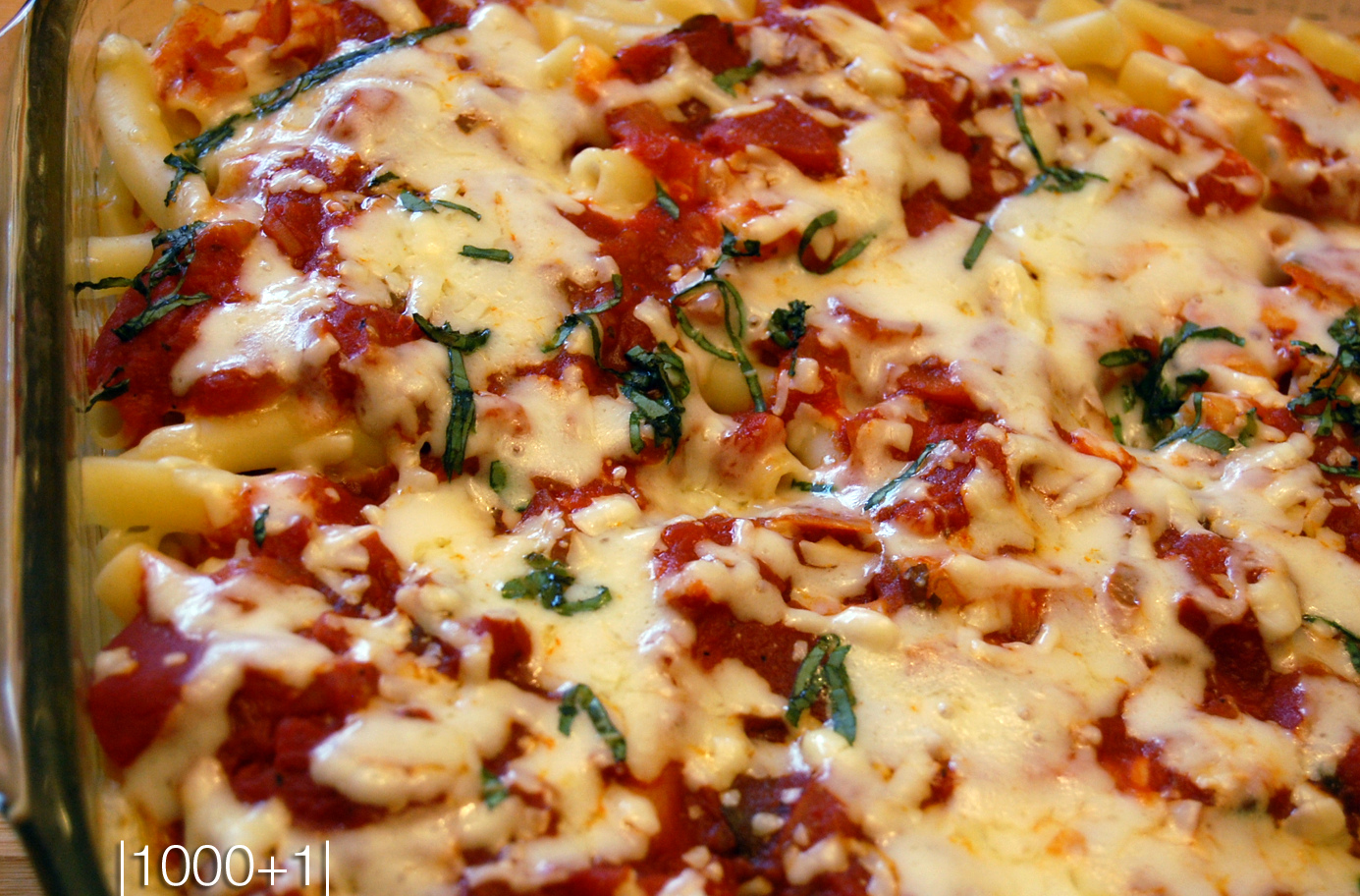 [1000+1] Baked Ziti Marinara