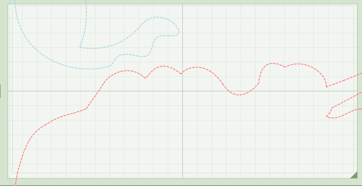 The NonCrafty Crafter CRICUT Design Studio cutting an oversized