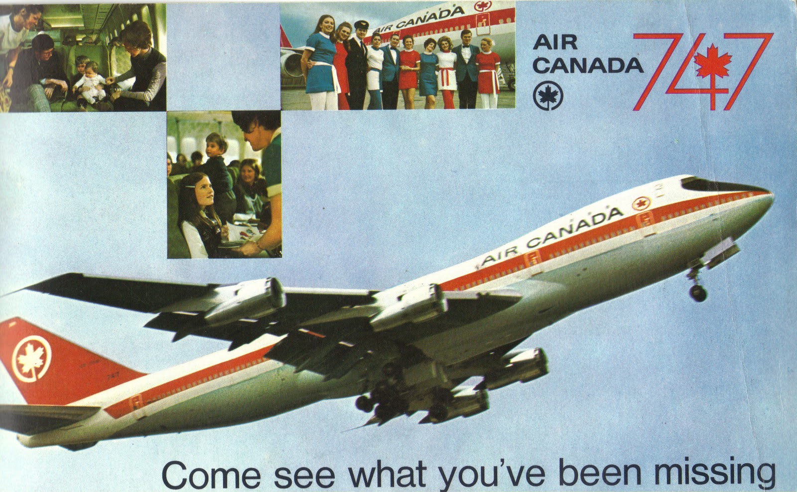 Airlines Past Present Air Canada Boeing 747 Introduction