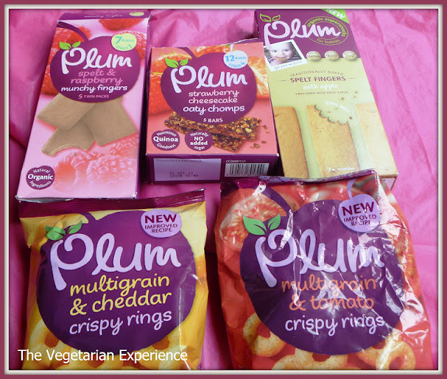 The Vegetarian Experience Plum Baby Finger Foods Review