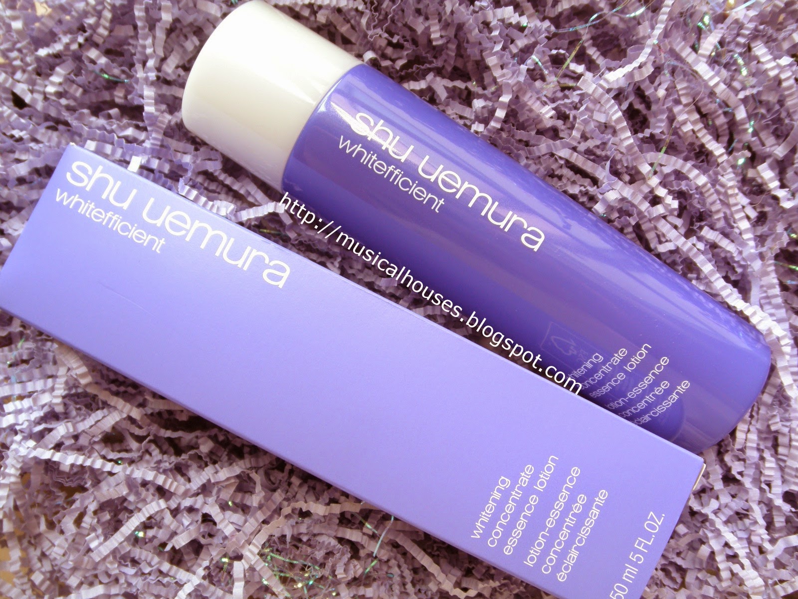 Shu Uemura Whitefficient Whitening Concentrate Essence Lotion Review and  Ingredients Analysis - of Faces and Fingers