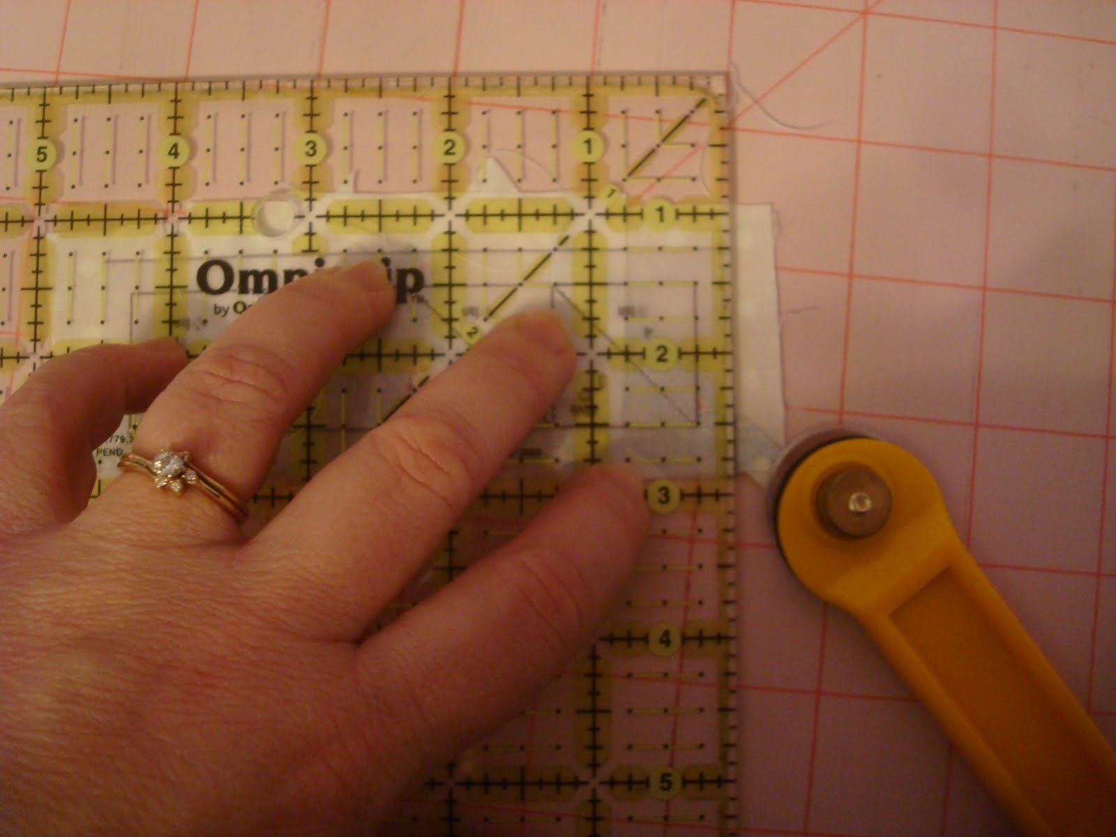 Because I say sew ;) Paper piecing, part two