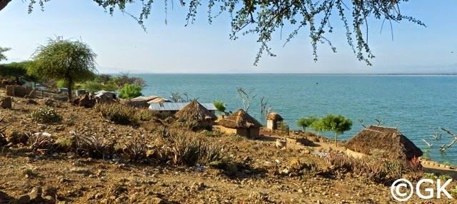 Blick von  Ol Kokwe Island