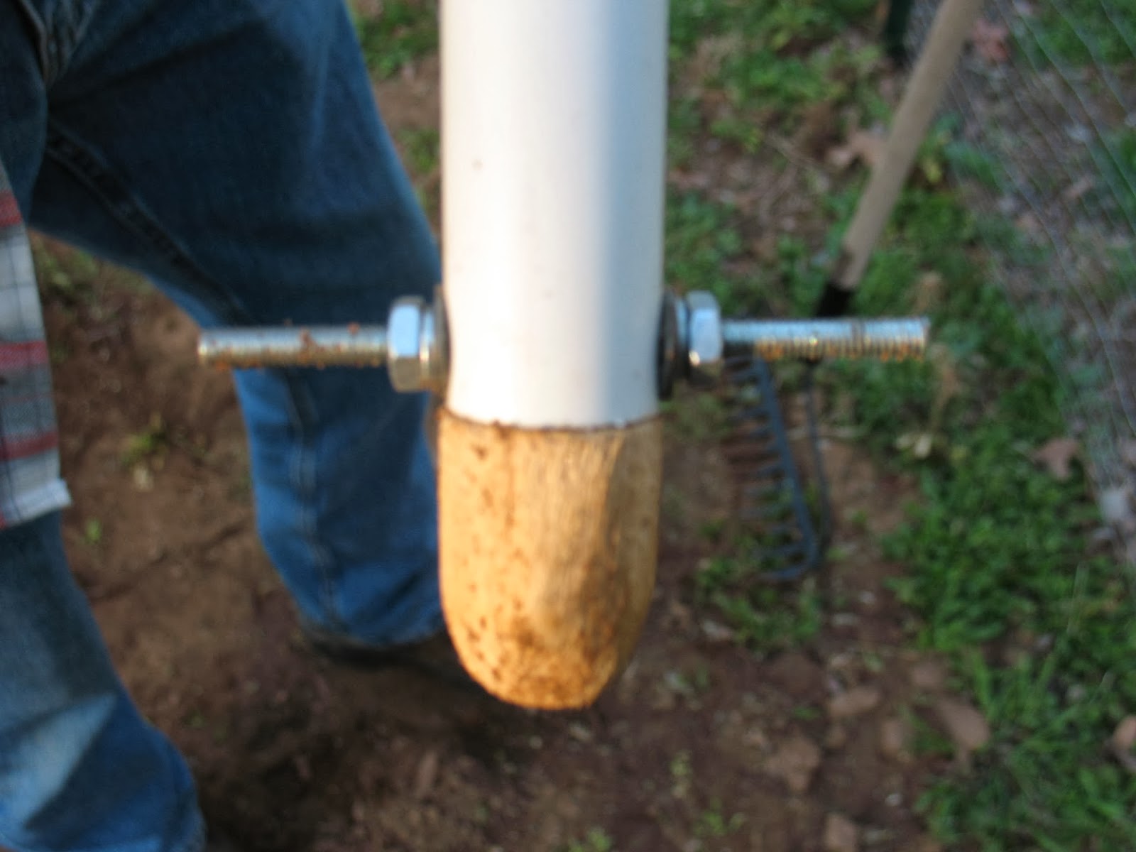 Sensible Survival Build a HandHeld Corn and Bean Planter