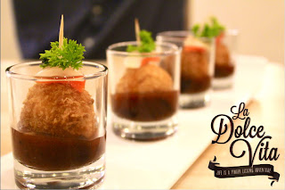 Salmon Shooter Appetizer