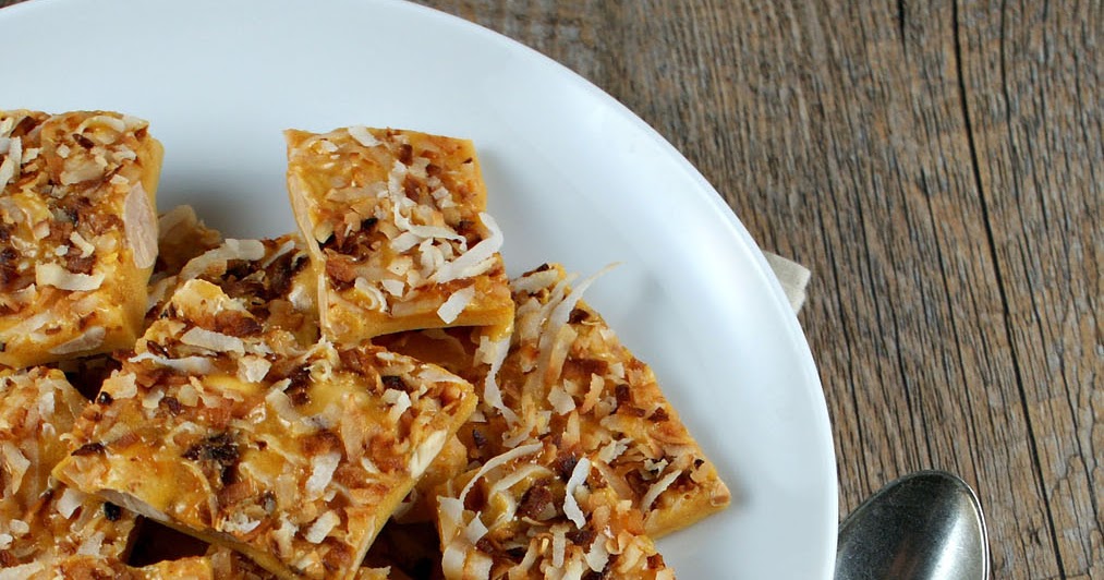 Authentic Suburban Gourmet Coconut and Marcona Almond Brittle Secret