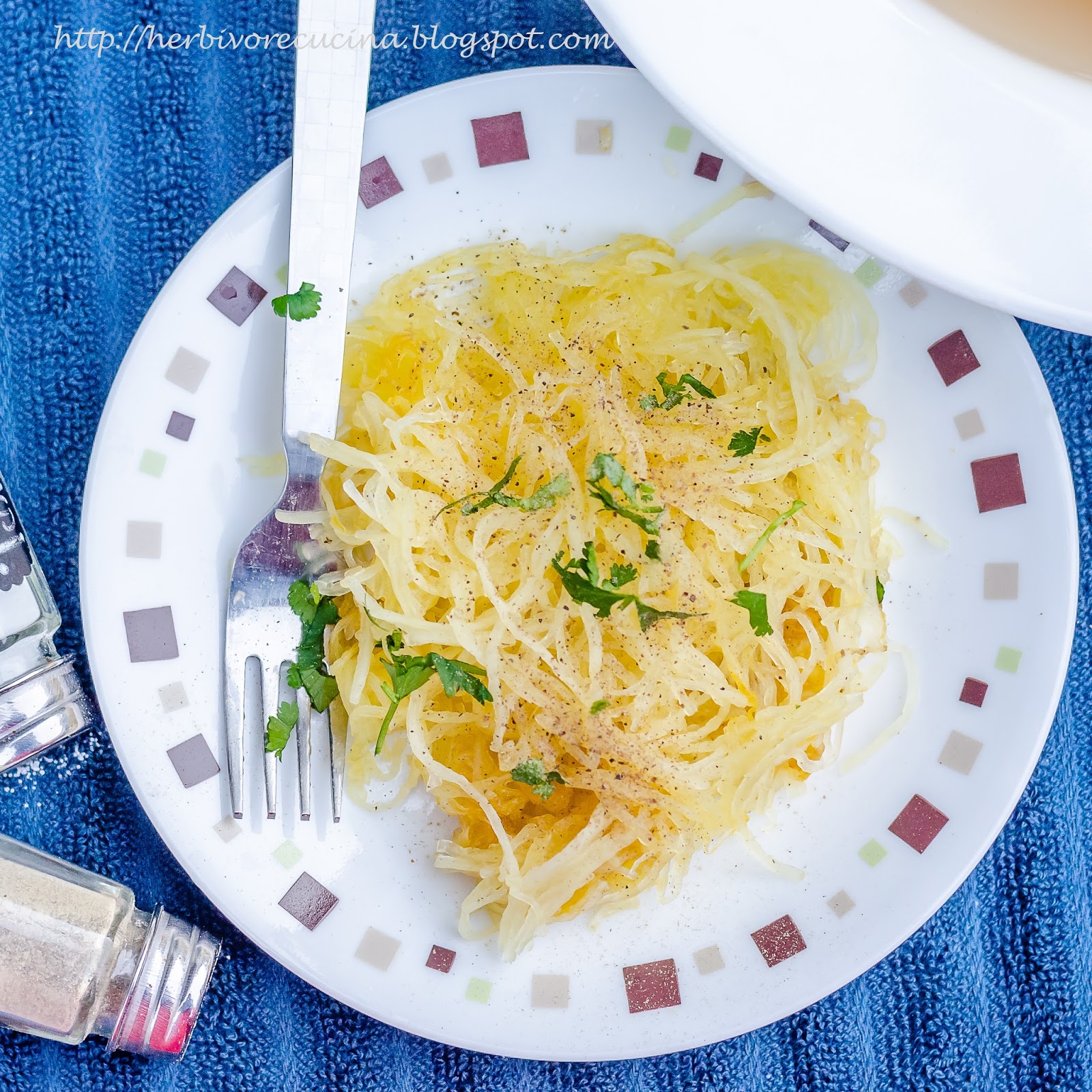 Herbivore Cucina Lemon Pepper Spaghetti Squash