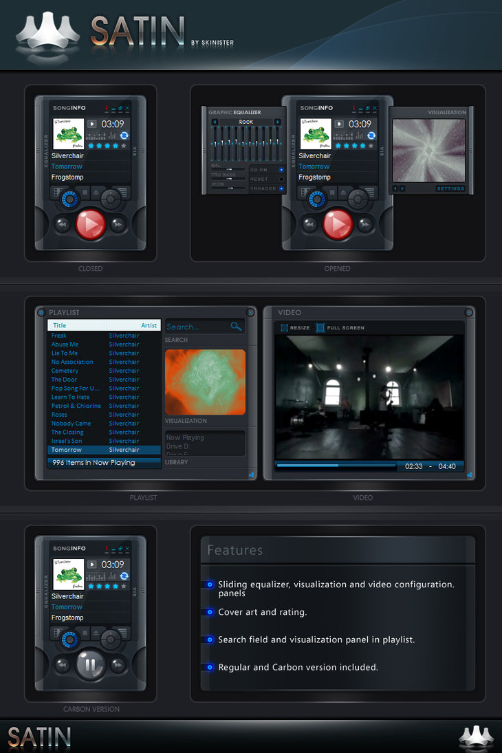 أوبكس تك Oboxtech Windows Media player Skins