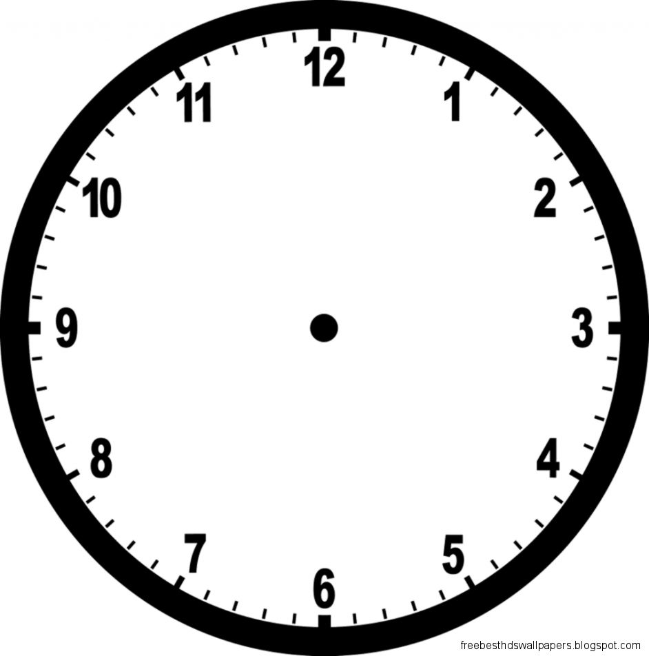 Blank Clock ClipArt ETC Blank Clock ClipArt ETC