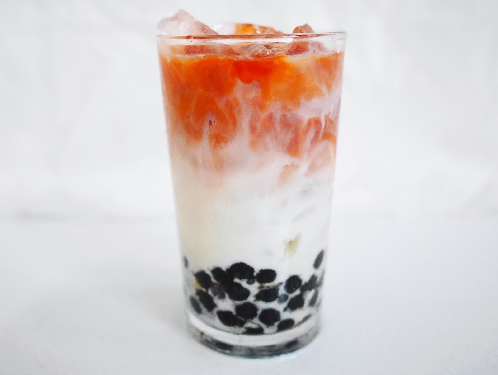 Resep Homemade Thai Iced Tea with Boba (Taiwanese Pearl) Recipe