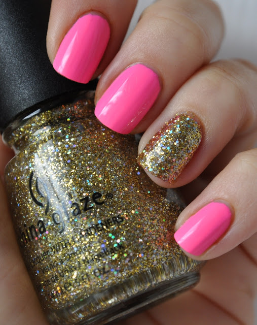 One nail painted a different color...hot or not? Petra
