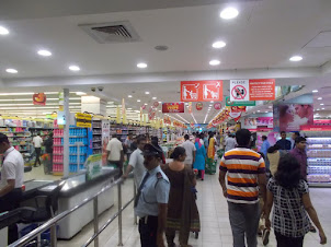 Tuesday(8-3-2016) :- "Lulu Mall" , the biggest mall in India.