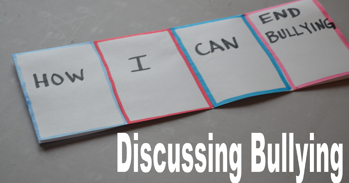 Literacy & Math Ideas AntiBullying Interactive Journal Handout