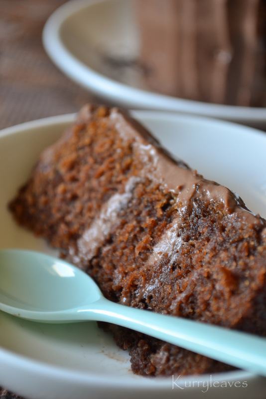 CHOCOLATE MINI CAKE TIN CAN CAKE EGGLESS CHOCOLATE CAKE kurryleaves