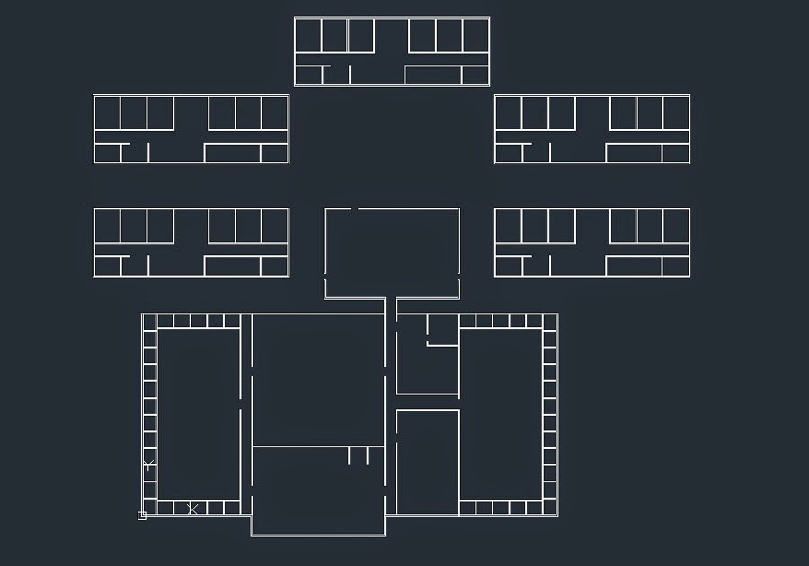 Multimedia Project Blog Autocad Prison Layout Ground Floor