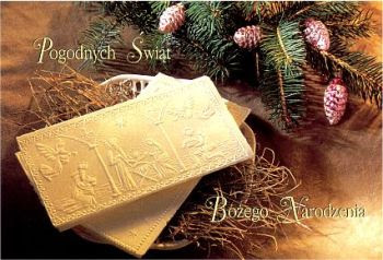St. Benedict&rsquo;s Blog: Christmas Wafers - Oplatki