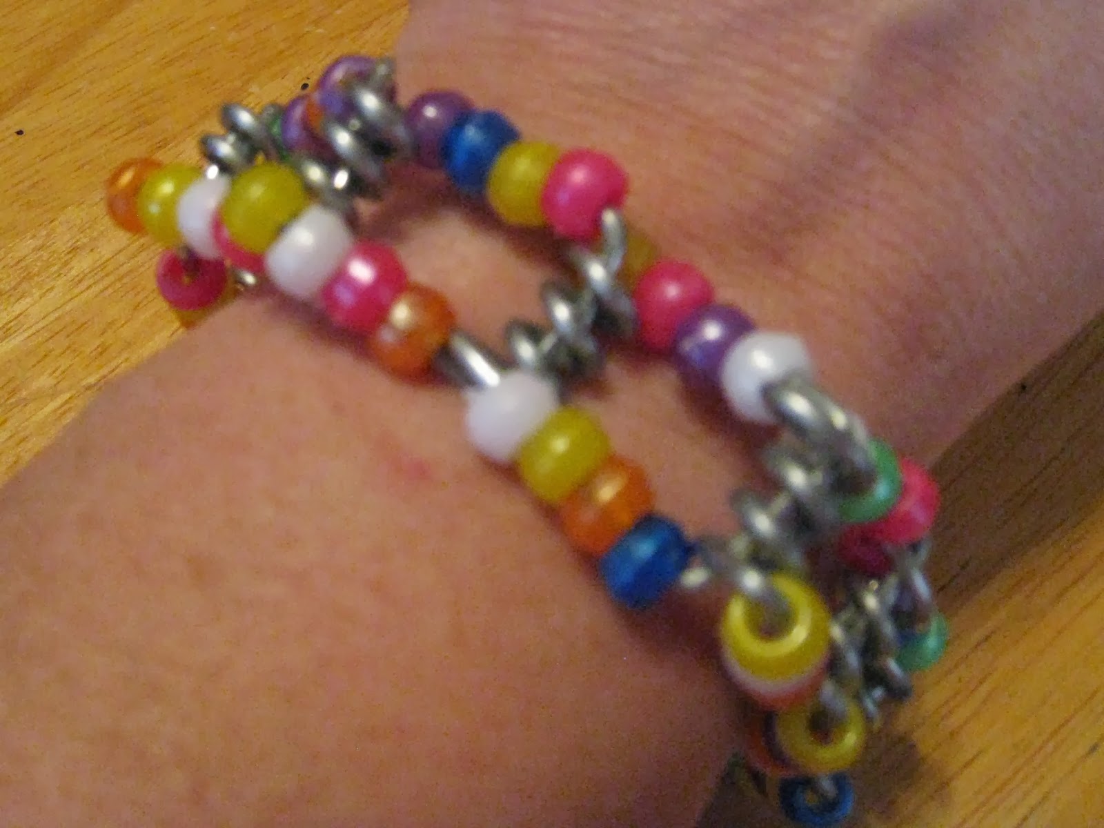 Crafts 4 Camp Clothespin Spring Bracelet