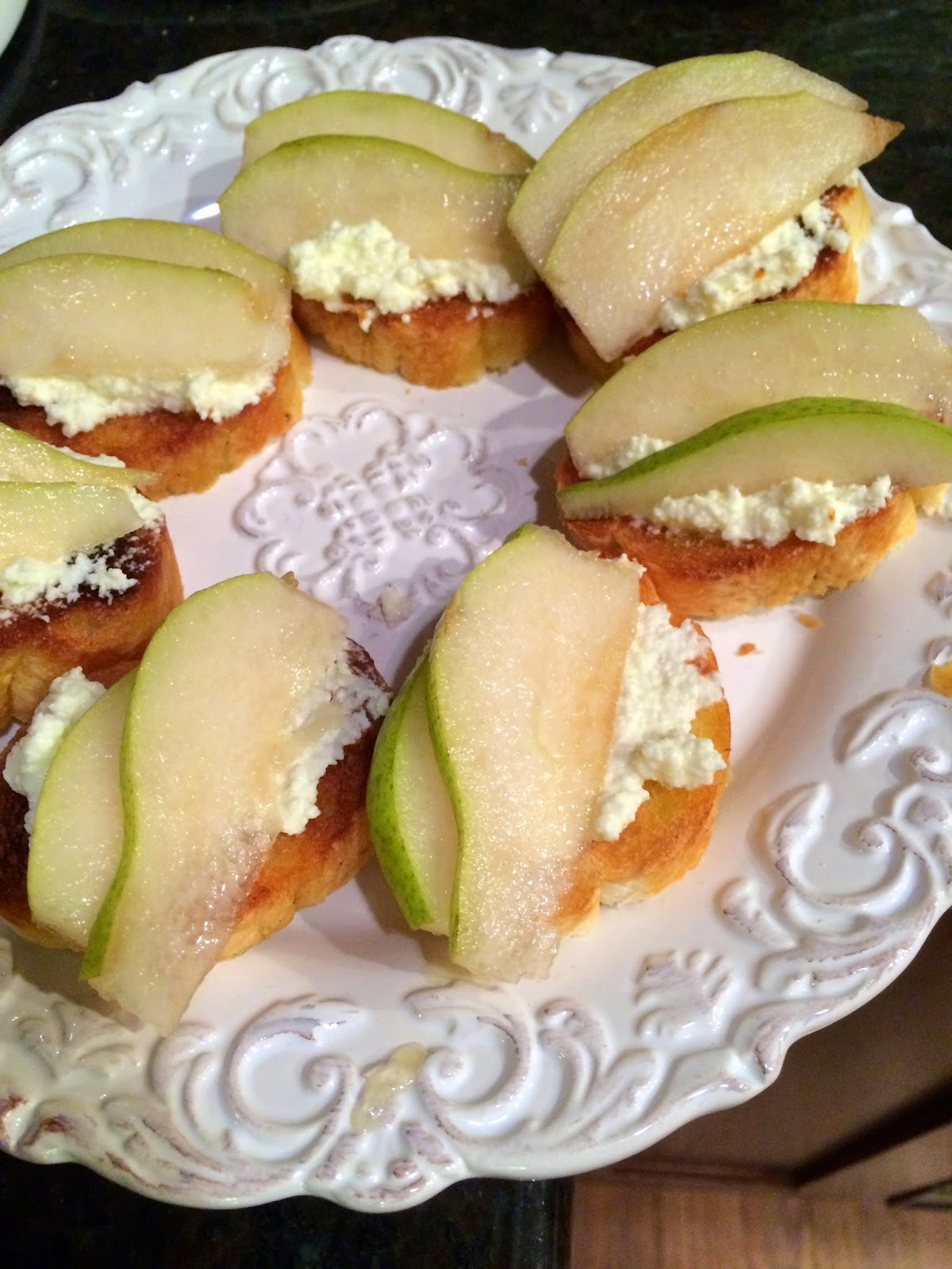 Sowdering About A super easy fancy appetizer