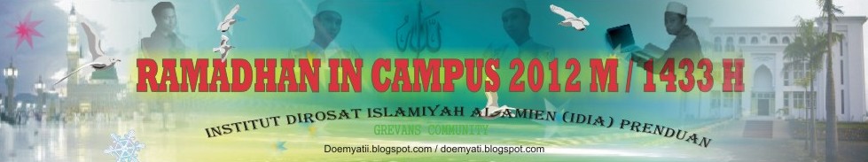 RAMADHAN IN CAMPUS 2012