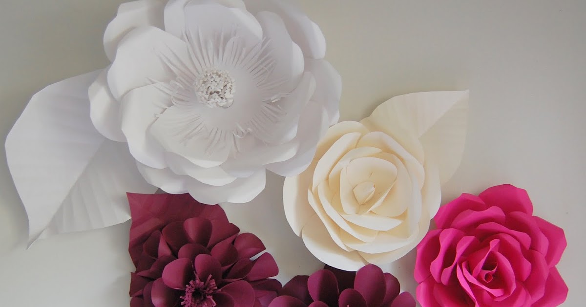 oversized paper flowers Handmade PaPer FloweRs by Maria Noble