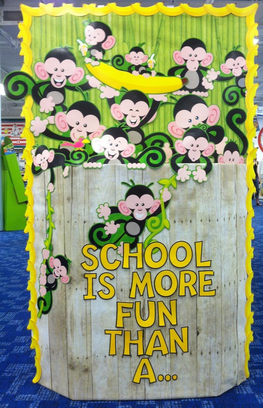 Better Bulletin Boards Barrel of Monkeys