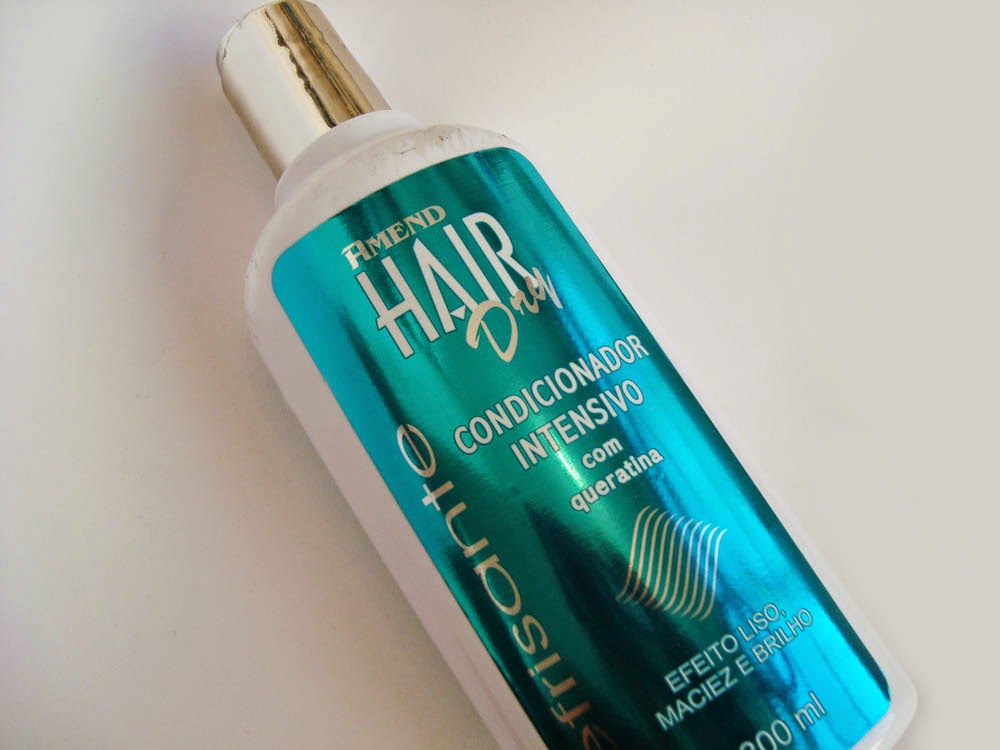 Resenha: Condicionador Defrisante Amend Hair Dry