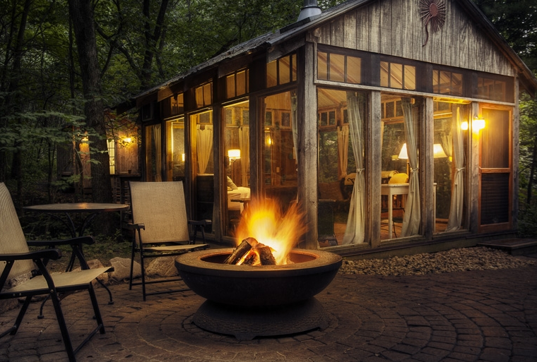 Coolest Cabins Glass House Cabin