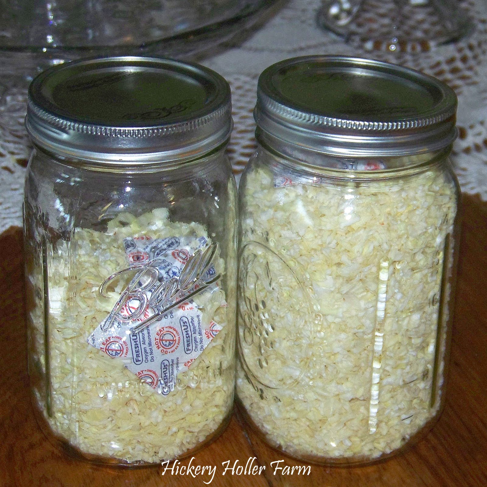 Hickery Holler Farm Preserving Onions