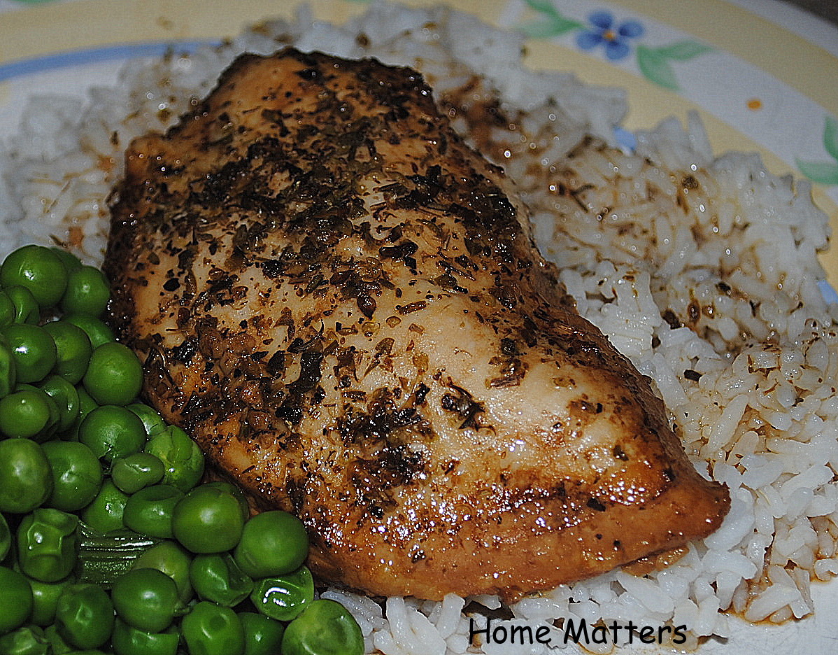Home Matters Oregano Chicken & Rice
