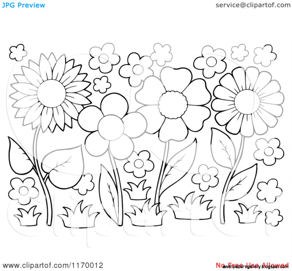 Vector Clipart By Visekart Gardening Black And White Cartoon Of Vector Clipart By Visekart Gardening Black And White Cartoon Of
