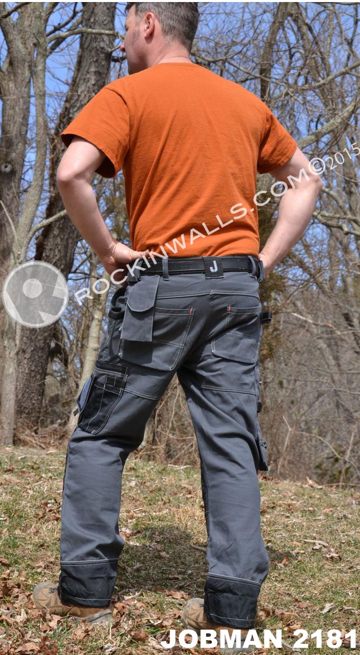 ROCKIN WALLS Work Pants with Knee Pads SOLD IN USA Armed Workwear