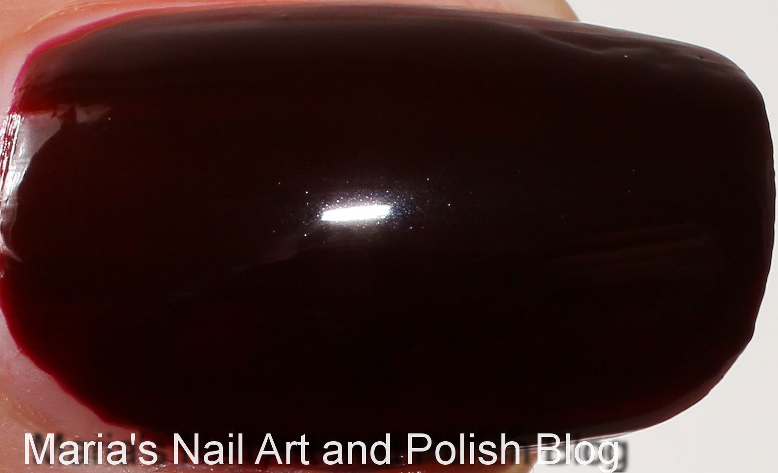 Marias Nail Art and Polish Blog: Chanel Rouge Noir 18 - first