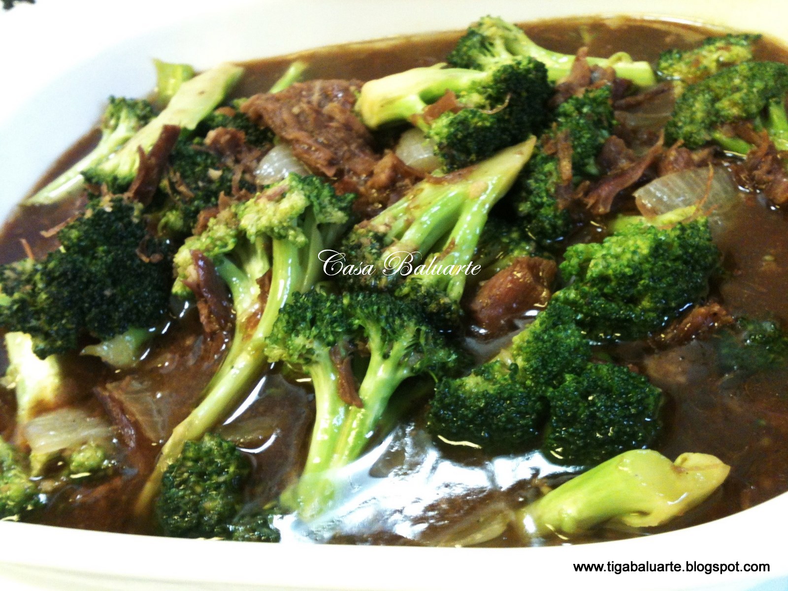 Casa Baluarte Filipino Recipes Beef and Broccoli Recipe