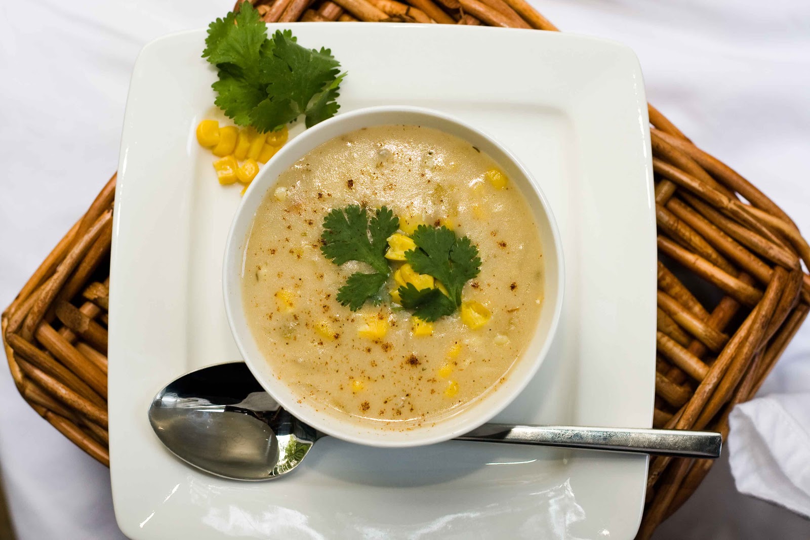 Recipe Ladies HR Creamy Mexican Chicken & Corn Chowder.