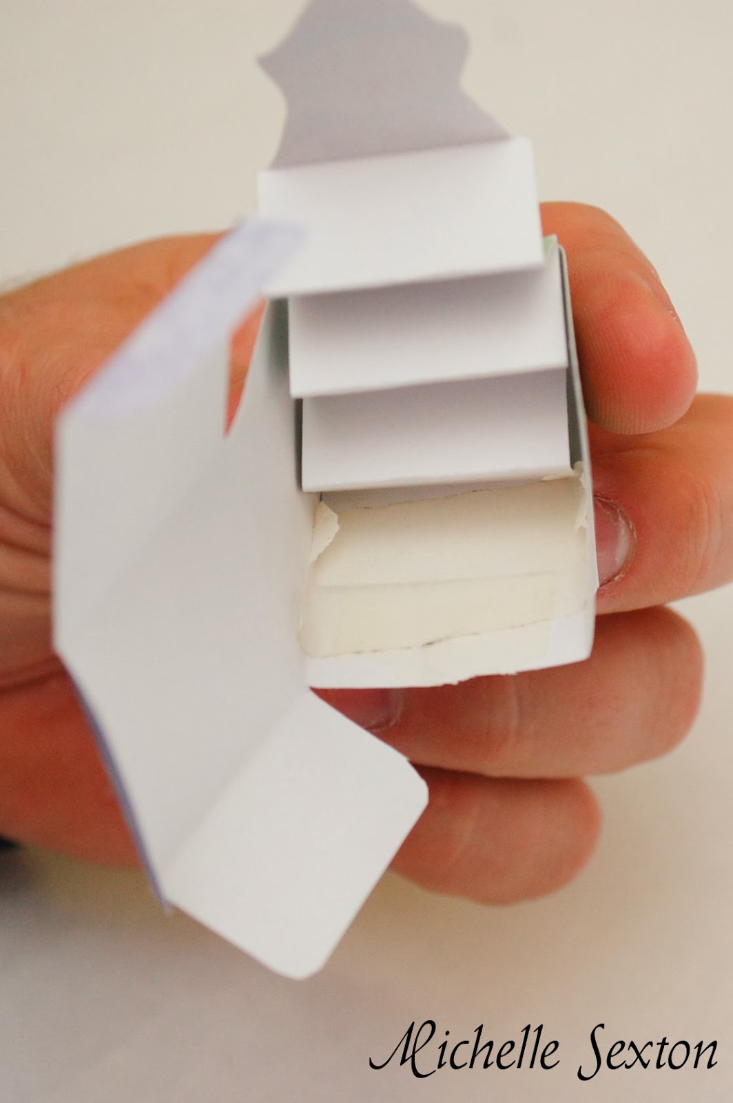 Miniature JackInTheBox Paper Craft Christmas Printable So Here's