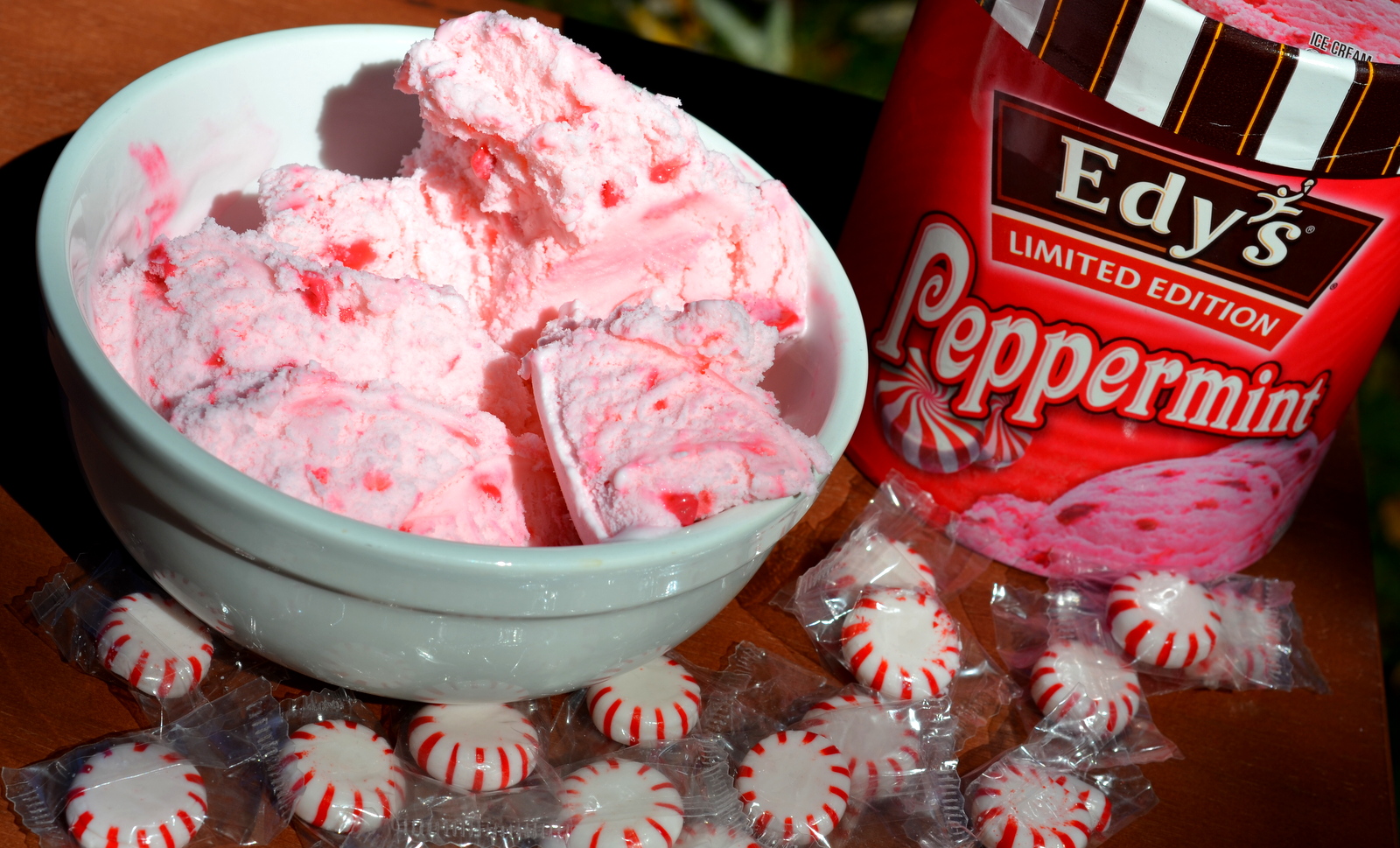 edy's peppermint ice cream