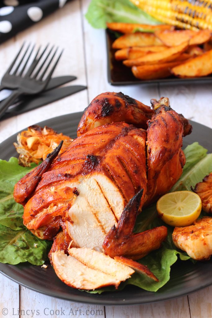 Schezwan Roast Chicken Szechuan Roast chicken Lincy's Cook Art