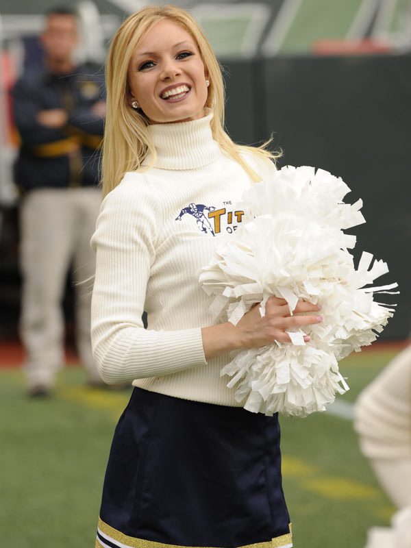 Pro Cheerleader Heaven New York Jets Cheerleaders Rocking Turtlenecks