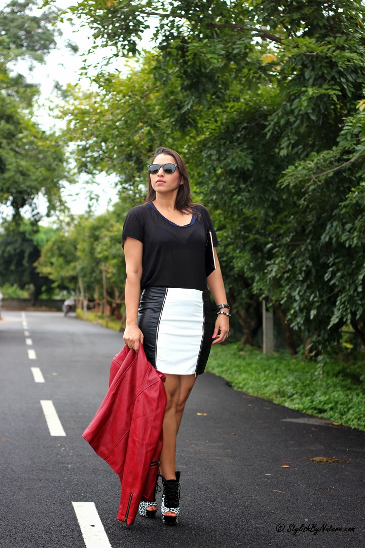 Fall Leather skirt