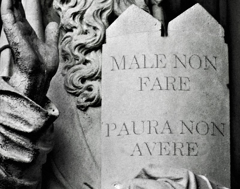 Male Non Fare Paura Non Avere Significato 仙台でイタリア語: Male non Fare Paura Non Avere