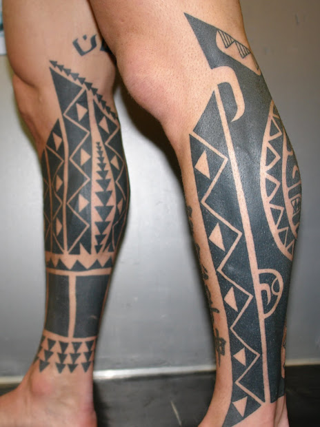tattooz design tribal leg tattoos